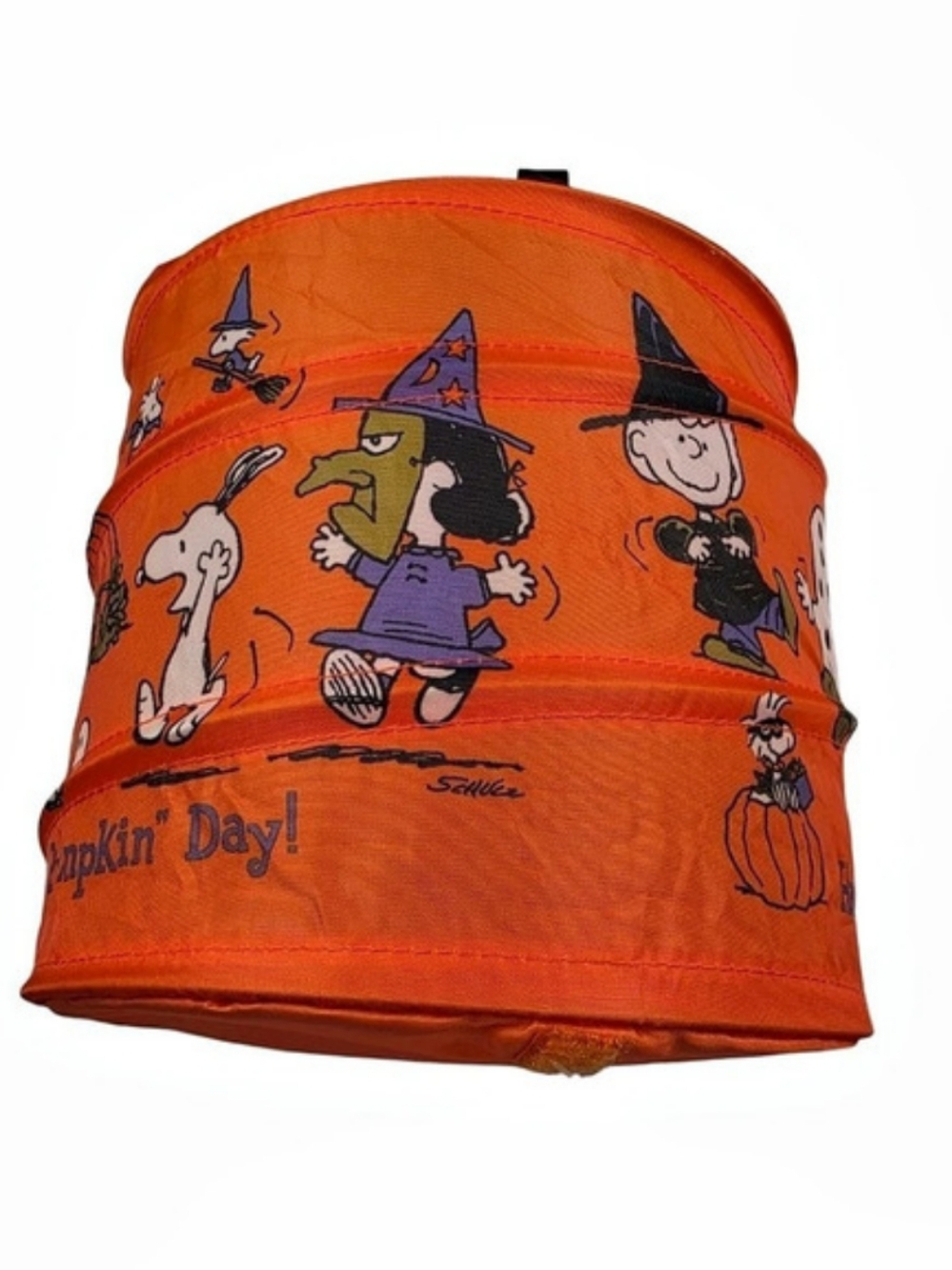 Peanuts Trick Or Treat Collapsible Bin